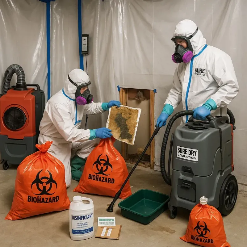Contaminated Water Handling Protocols process in Calhoun County, MI