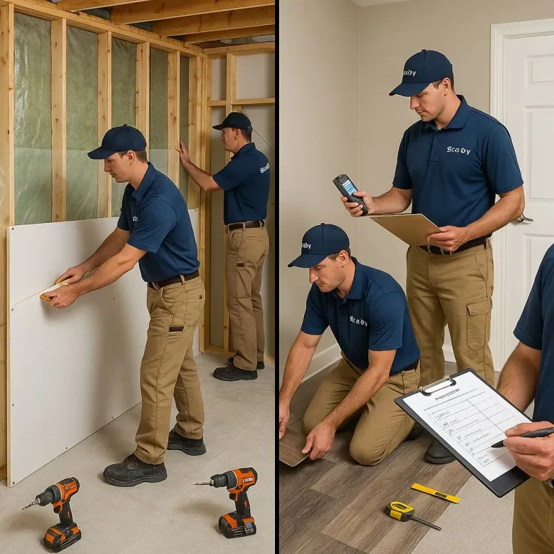 Repairs and Reconstruction process in Calhoun County, MI